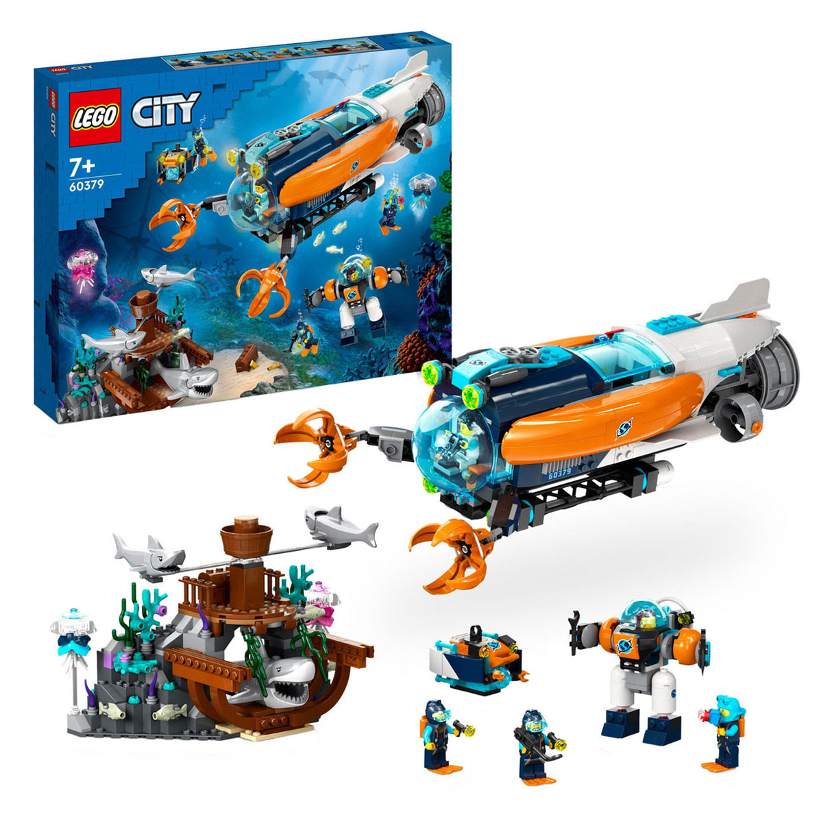 Lego Lego City 60379 Gitt fir déif Mier Fuerschung of