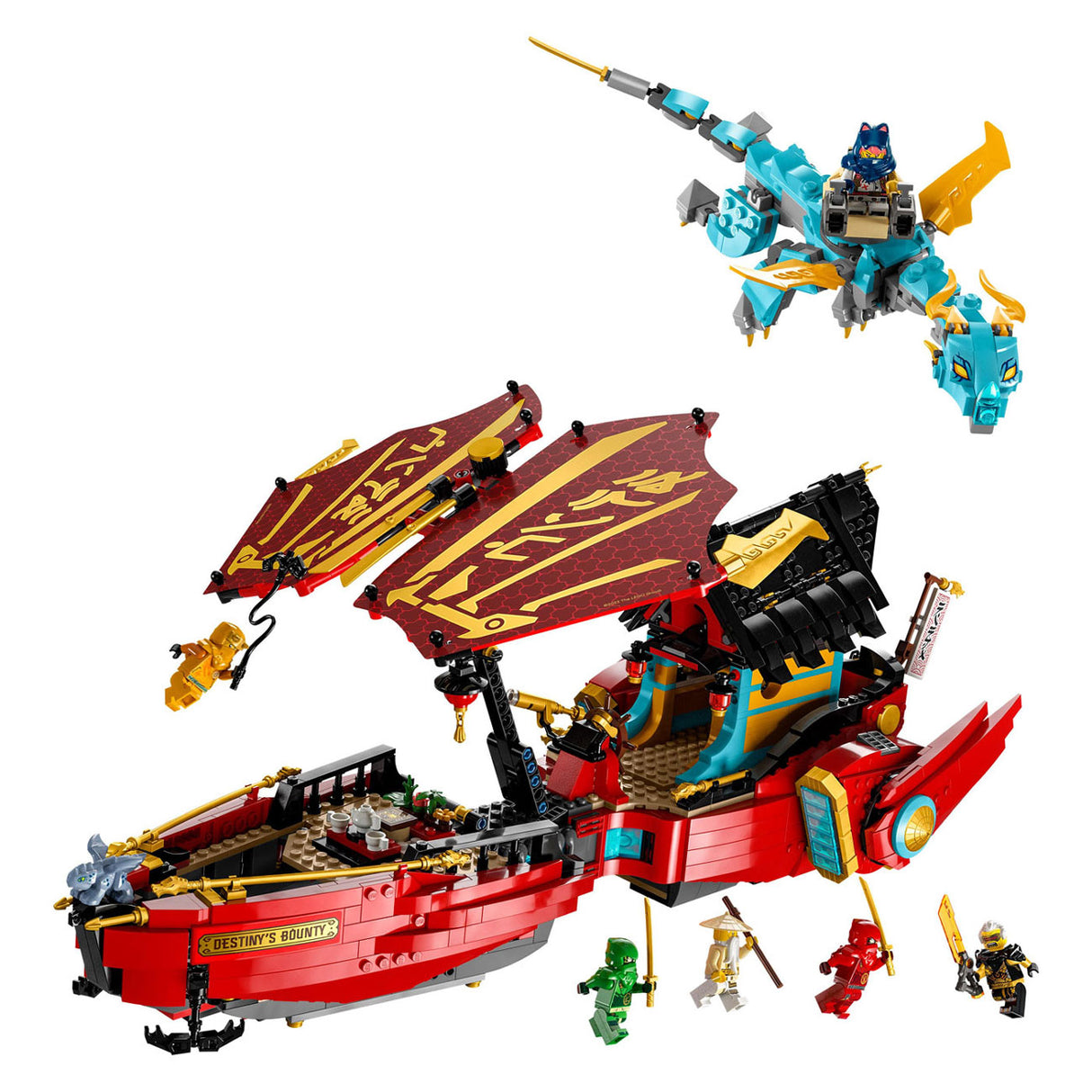 Lego Lego Ninjago 71797 Destiny's Bounty -Rasse gegen die Uhr