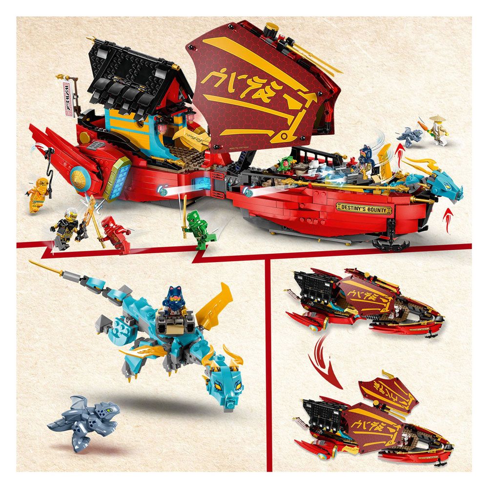 Lego Lego Ninjago 71797 Destiny's Bounty -Rasse gegen die Uhr
