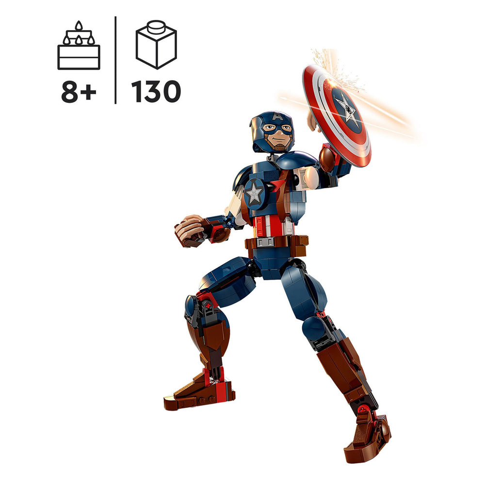 Lego super heroes 76258 captain america construction figure