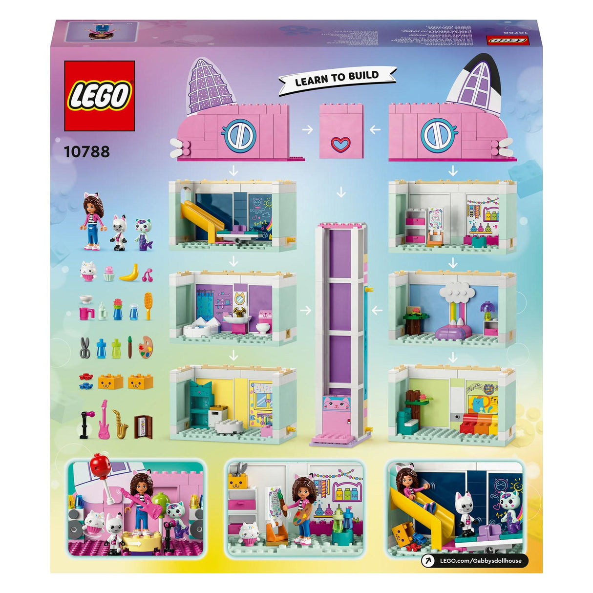 LEGO GABBY'S Dollhouse 10788 Gabby's Dollhouse