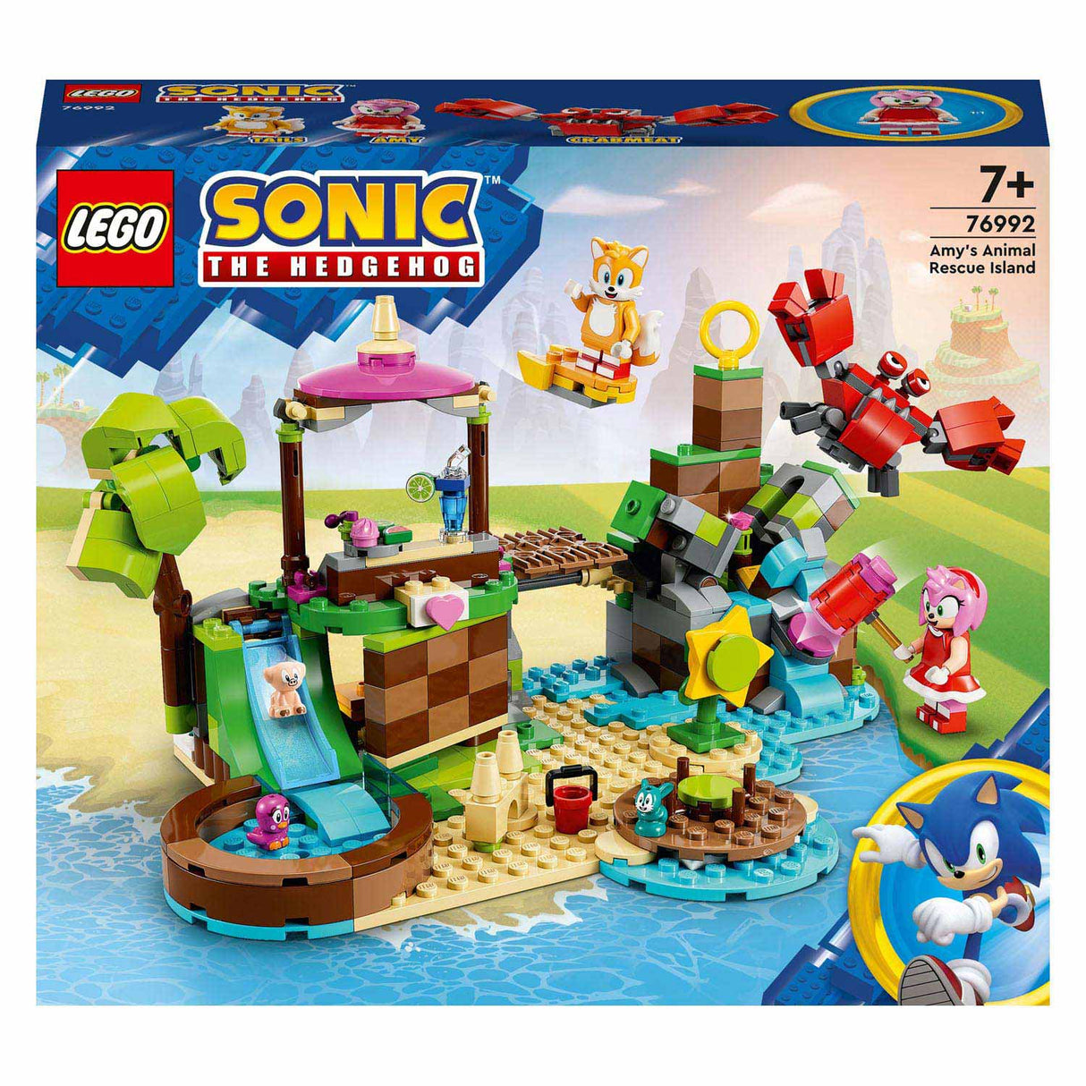 Lego Sonic 76992 Amy's Animal Rooming Island