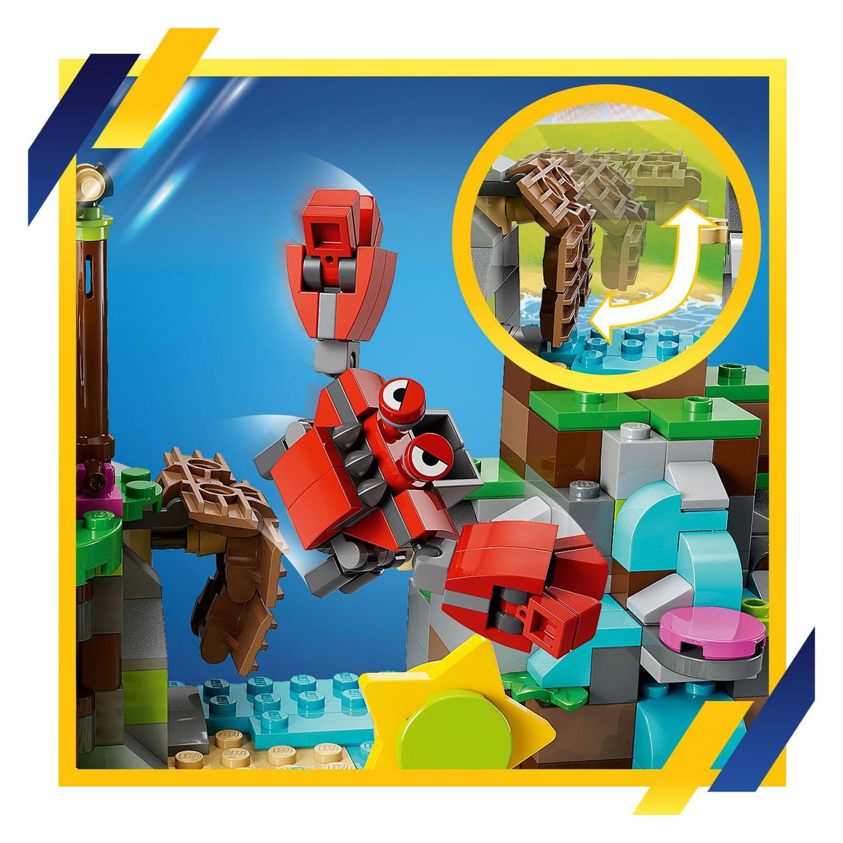 Lego Sonic 76992 Amy's Animal Rooming Island