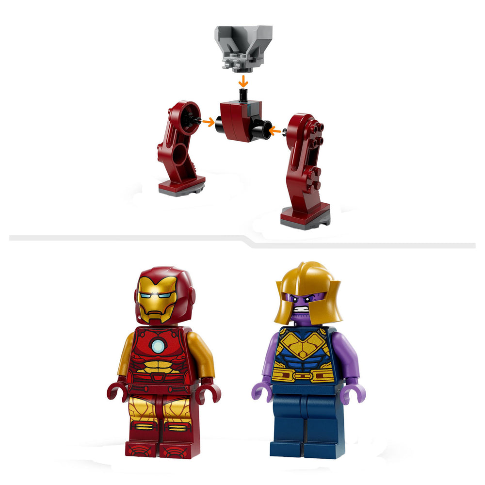 Lego super heroes 76263 iron man hulkbuster vs. thanos