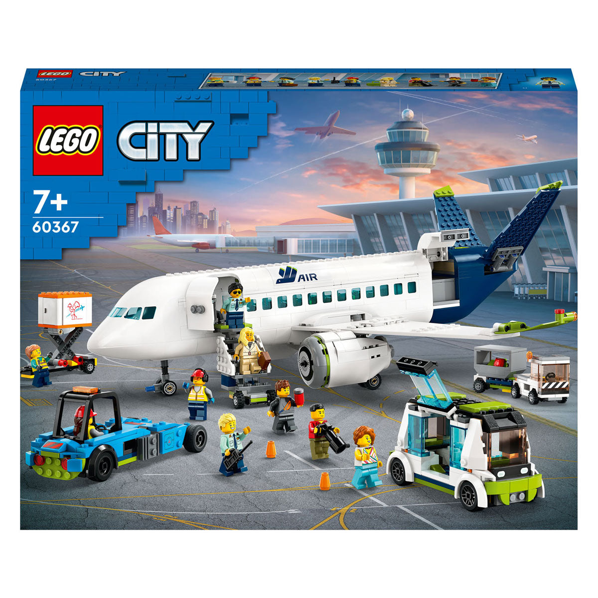 LEGO CITY 60367 Aeronave de pasajeros