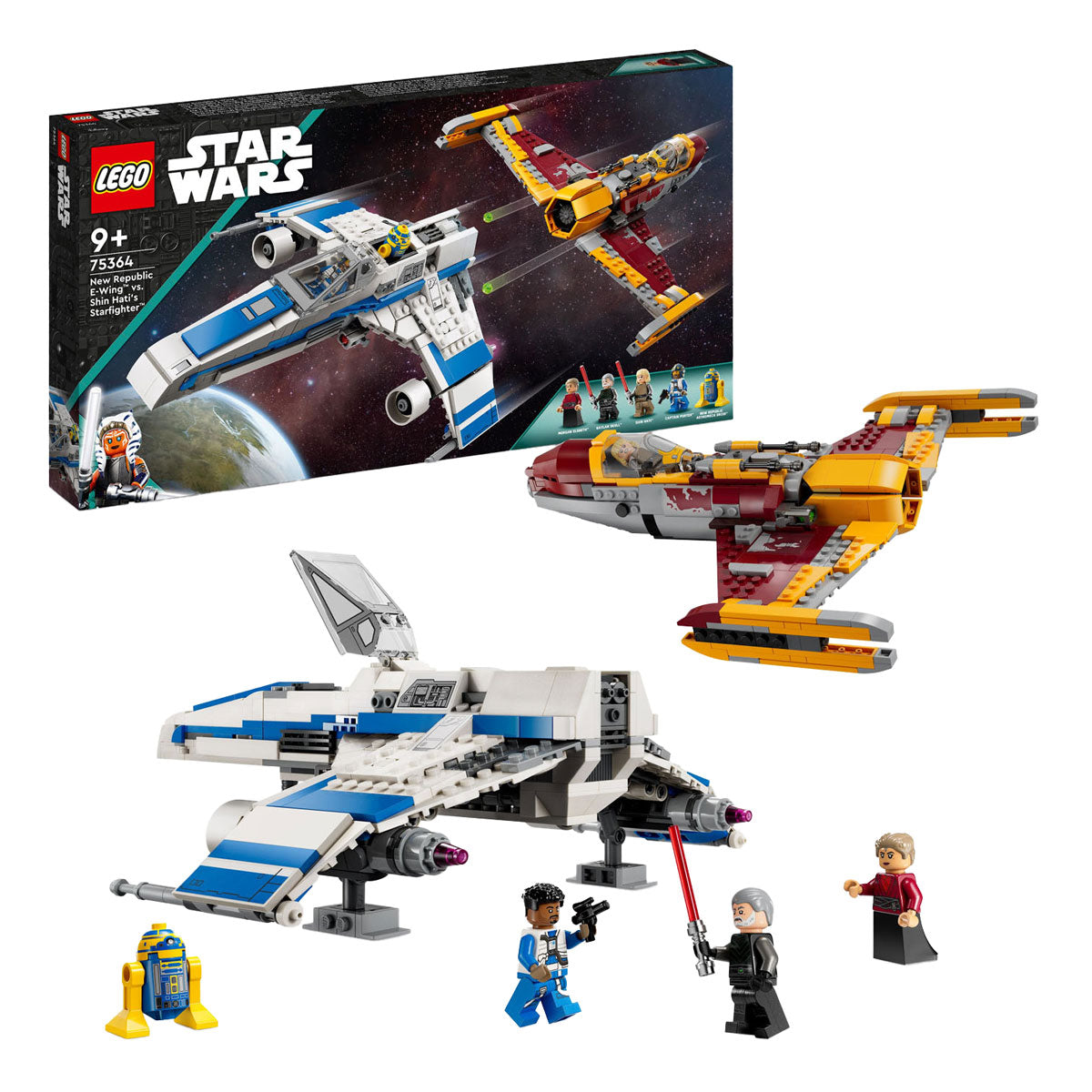 LEGO LEGO Star Wars 75364 Republic E-wing contre le spatial Starfighter de Shin Hati