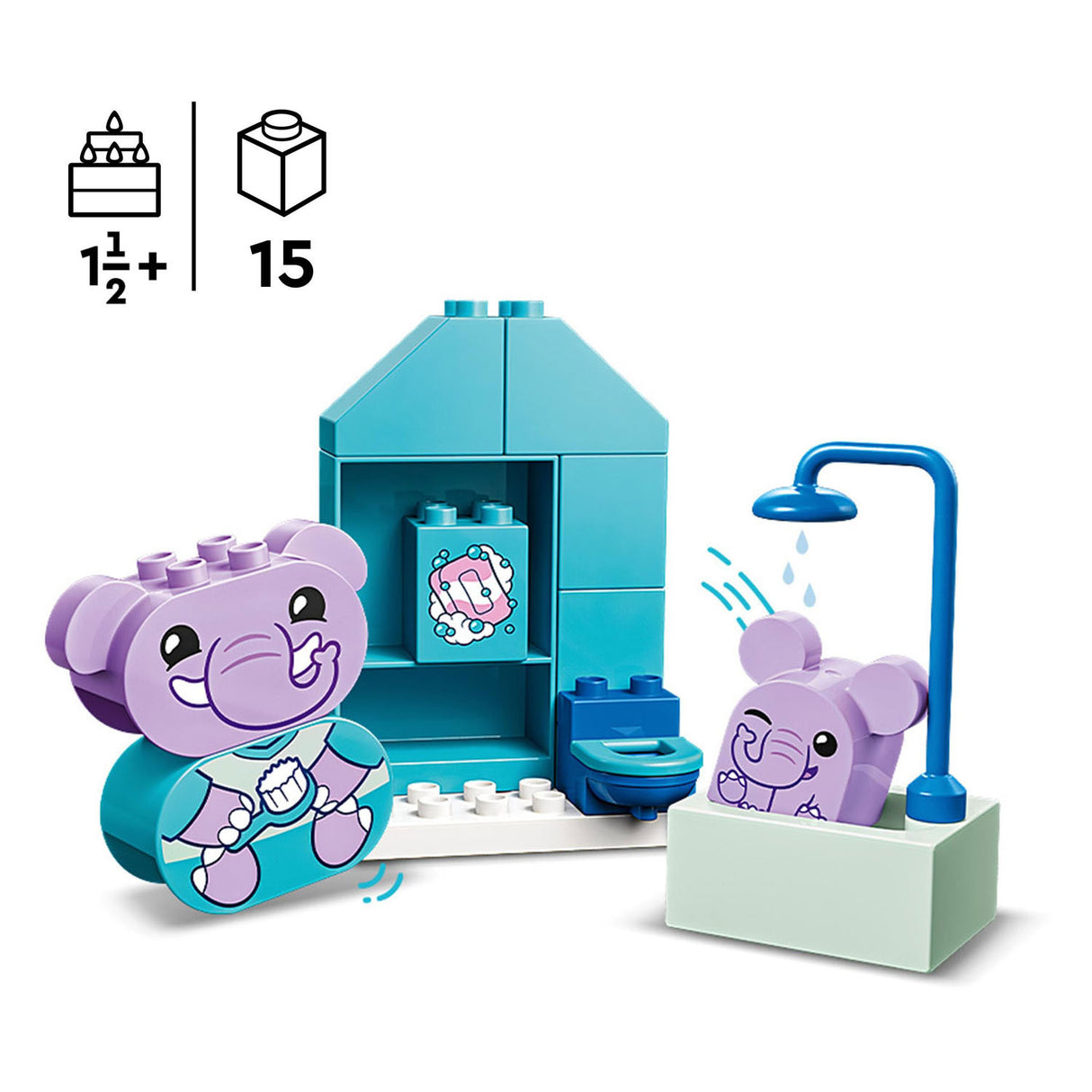 Lego Duplo LEGO DUPLO 10413 My First Daily Habits in the Bath