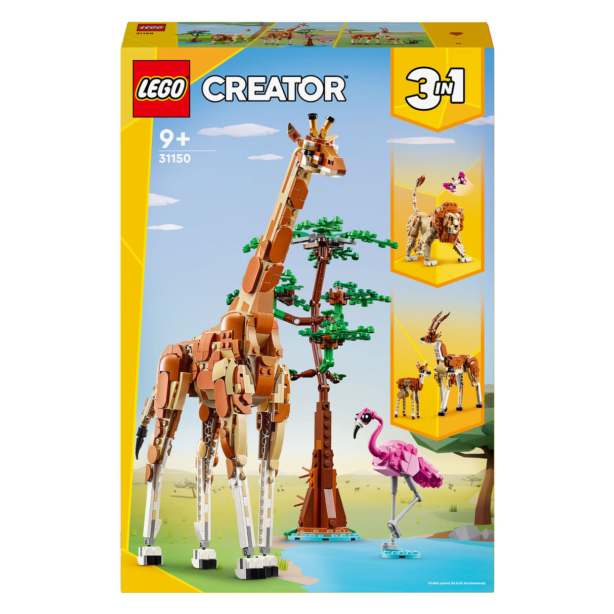 Lego creator 31150 safari animals