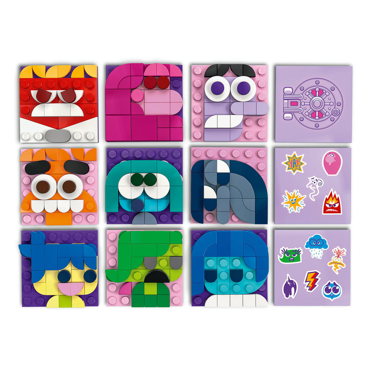 Lego Disney 43248 Inside Out 2 Cubi di umore