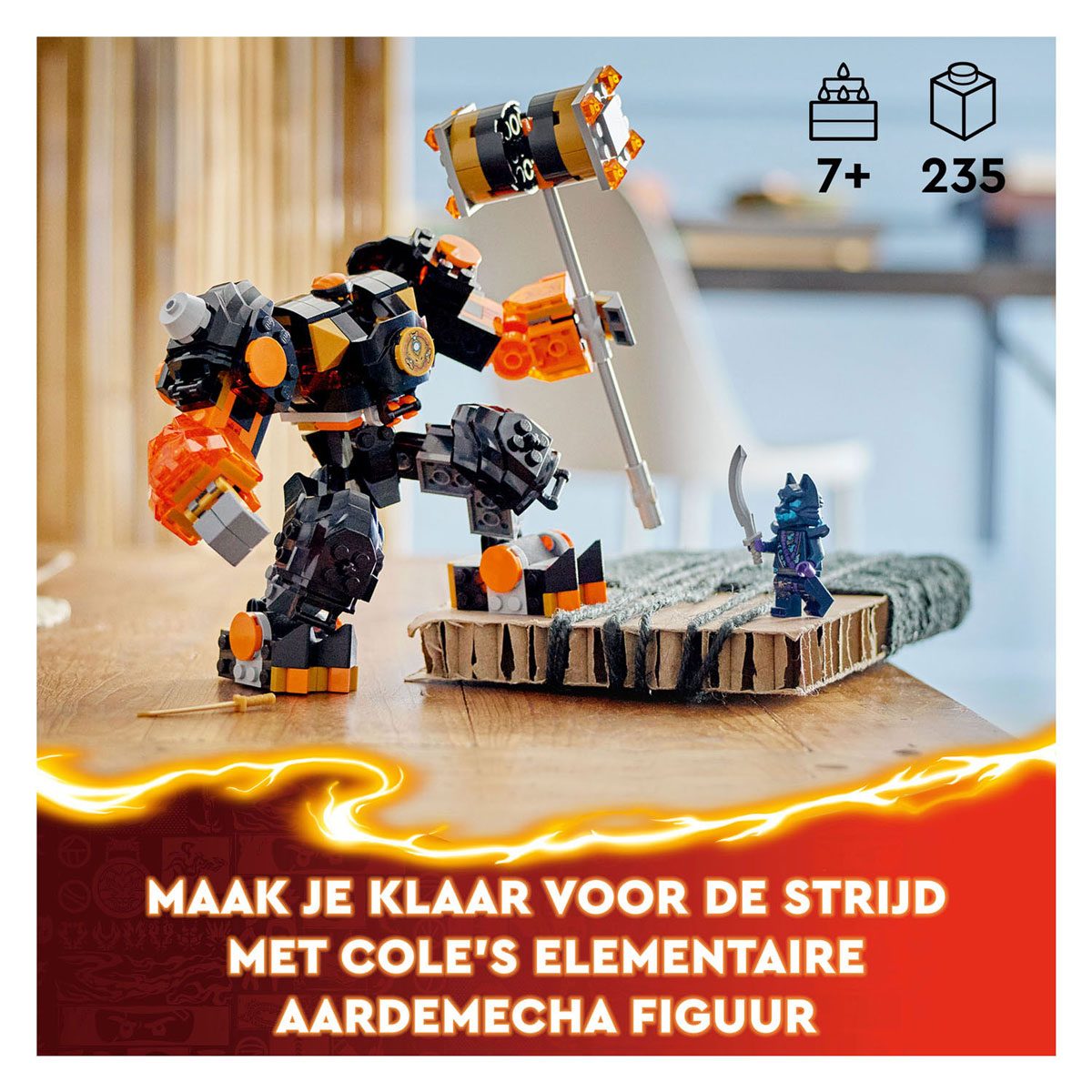 Lego Lego Ninjago 71806 Cole Elementar