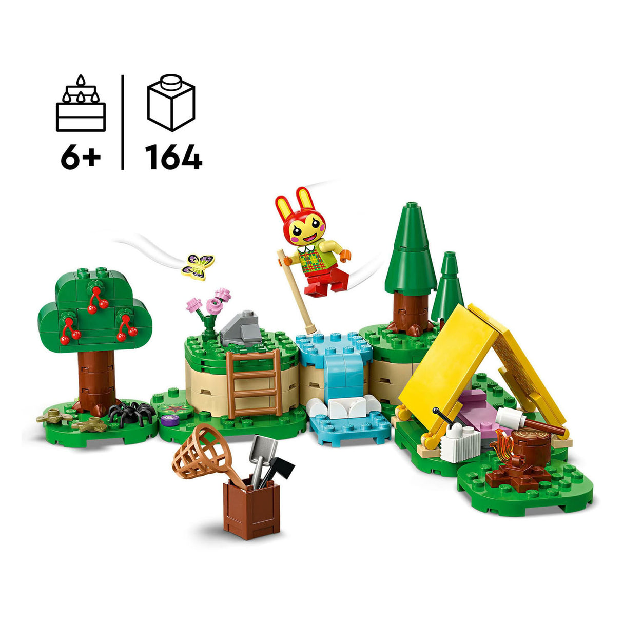Lego Animal Crossing 77047 Camping mit Bunnie