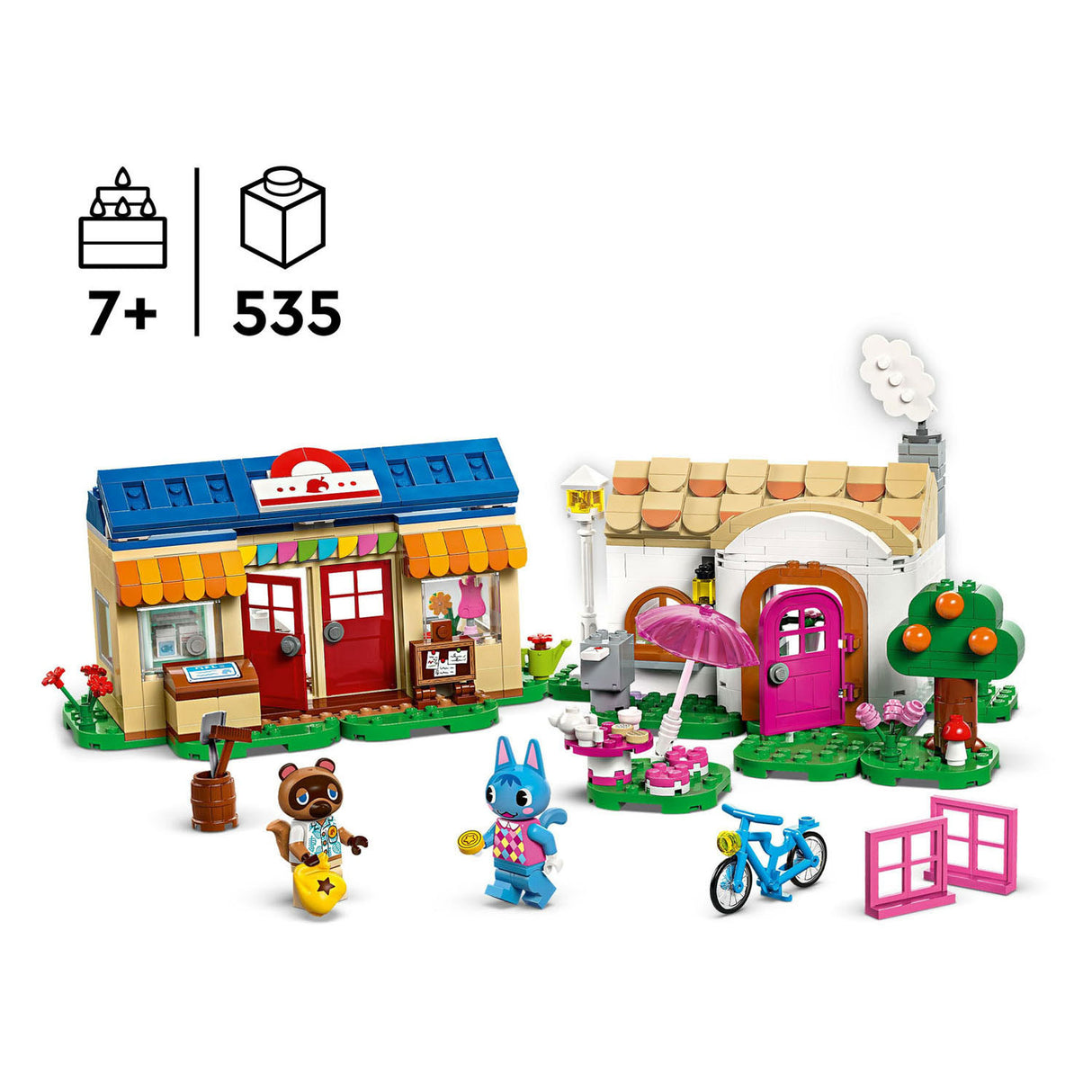 Lego Animal Crossing 77050 Nooks Hoek and Rosies House