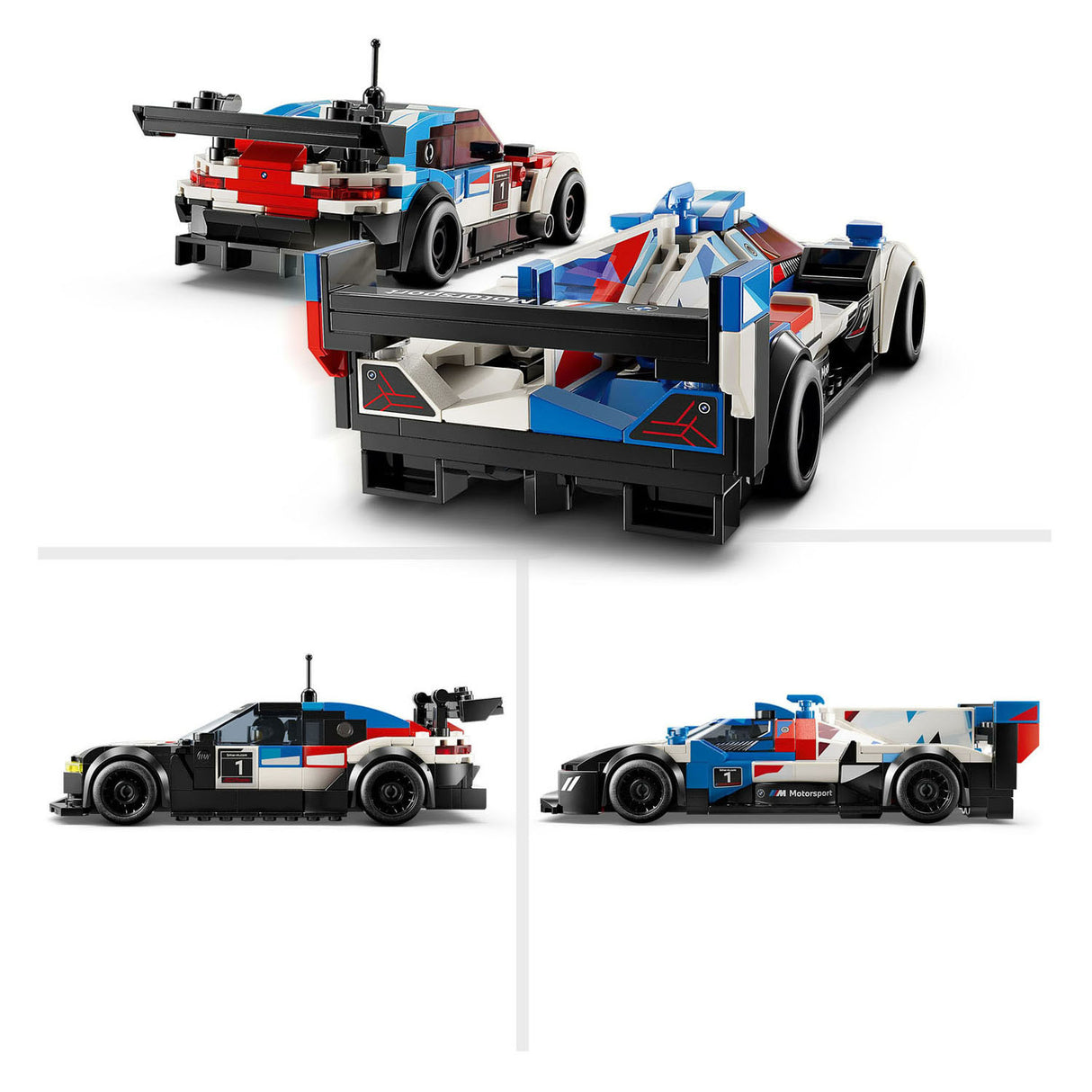 LEGO Speed Champions 76922 BMW M4 GT3 e BMW M Hybrid V8 Racing Cars