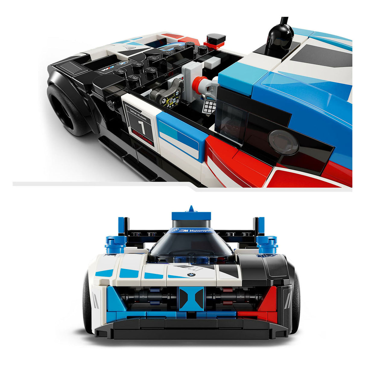 LEGO Speed Champions 76922 BMW M4 GT3 e BMW M Hybrid V8 Racing Cars