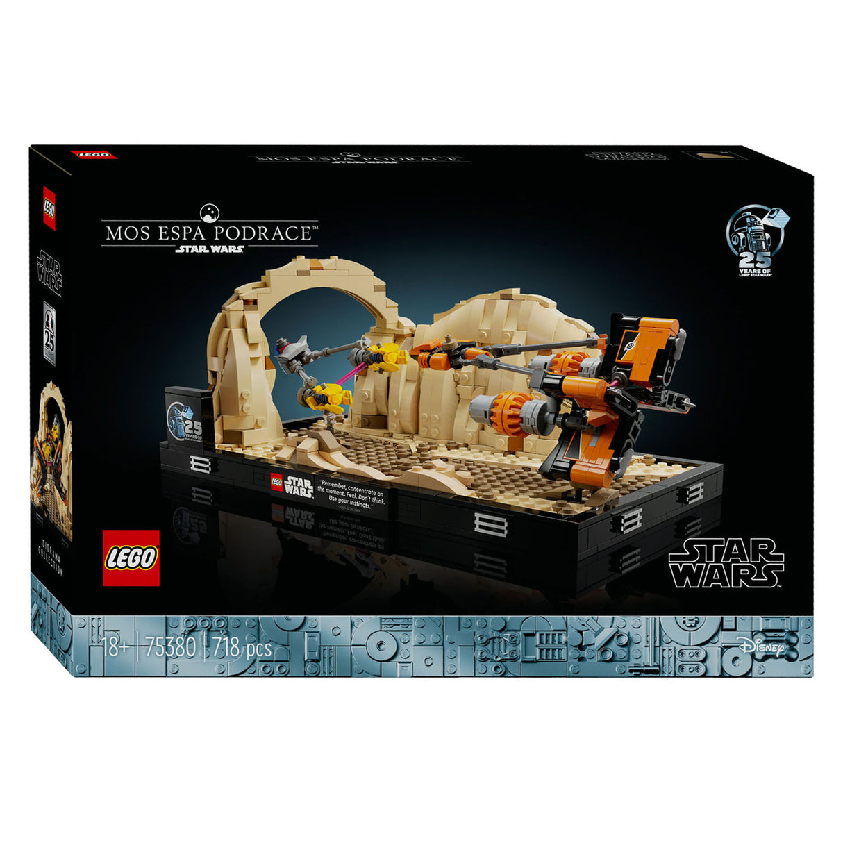 LEGO Star Wars 75380 MOS ESPA PODRACE Diorama
