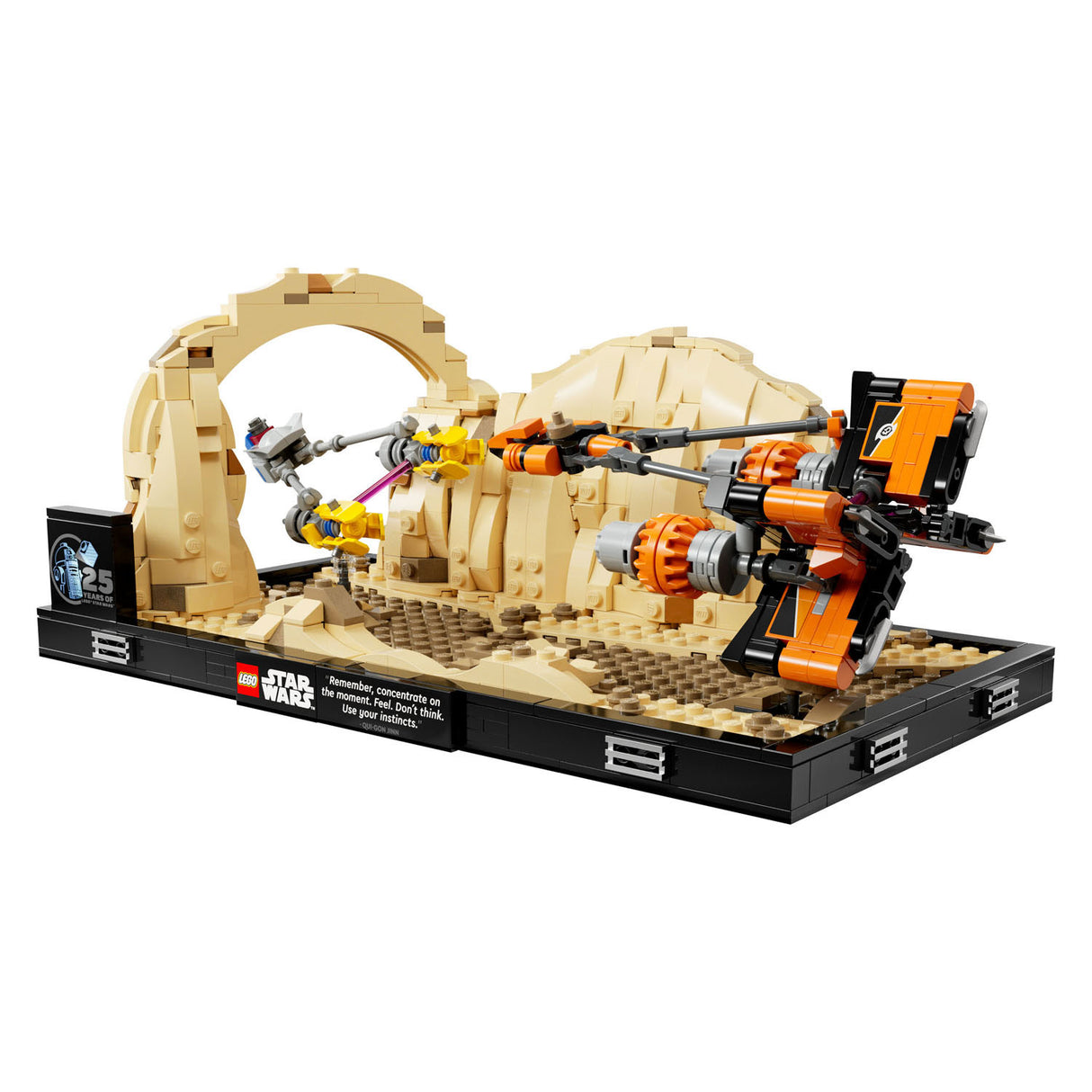 LEGO Star Wars 75380 MOS ESPA PODRACE Diorama