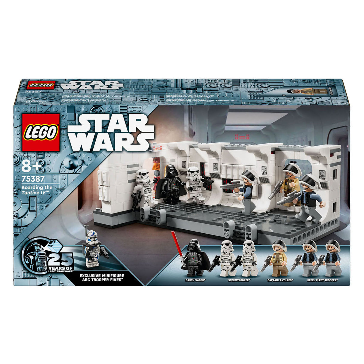 Lego Star Wars 75387 a bordo del tantitive IV