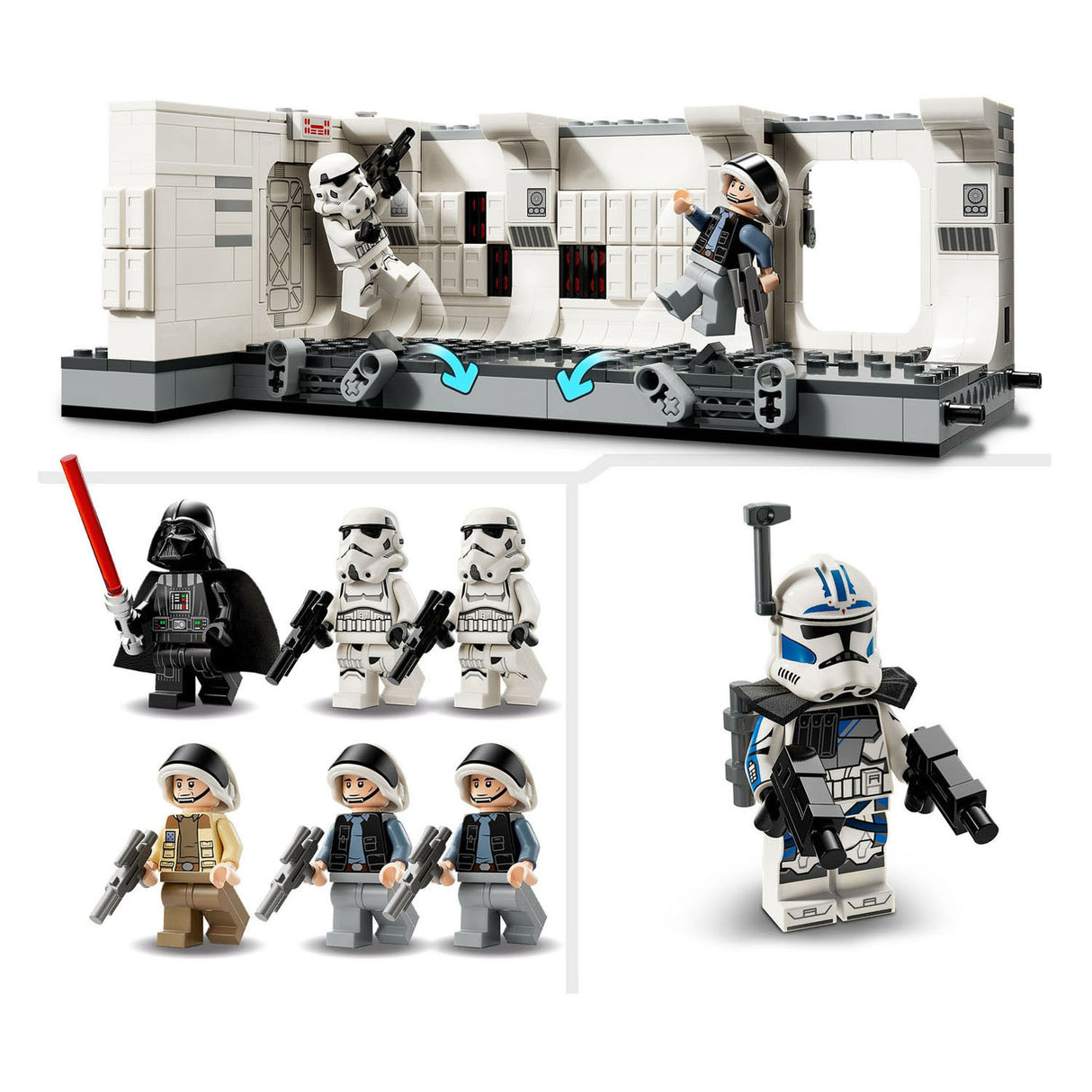 Lego Star Wars 75387 a bordo del tantitive IV