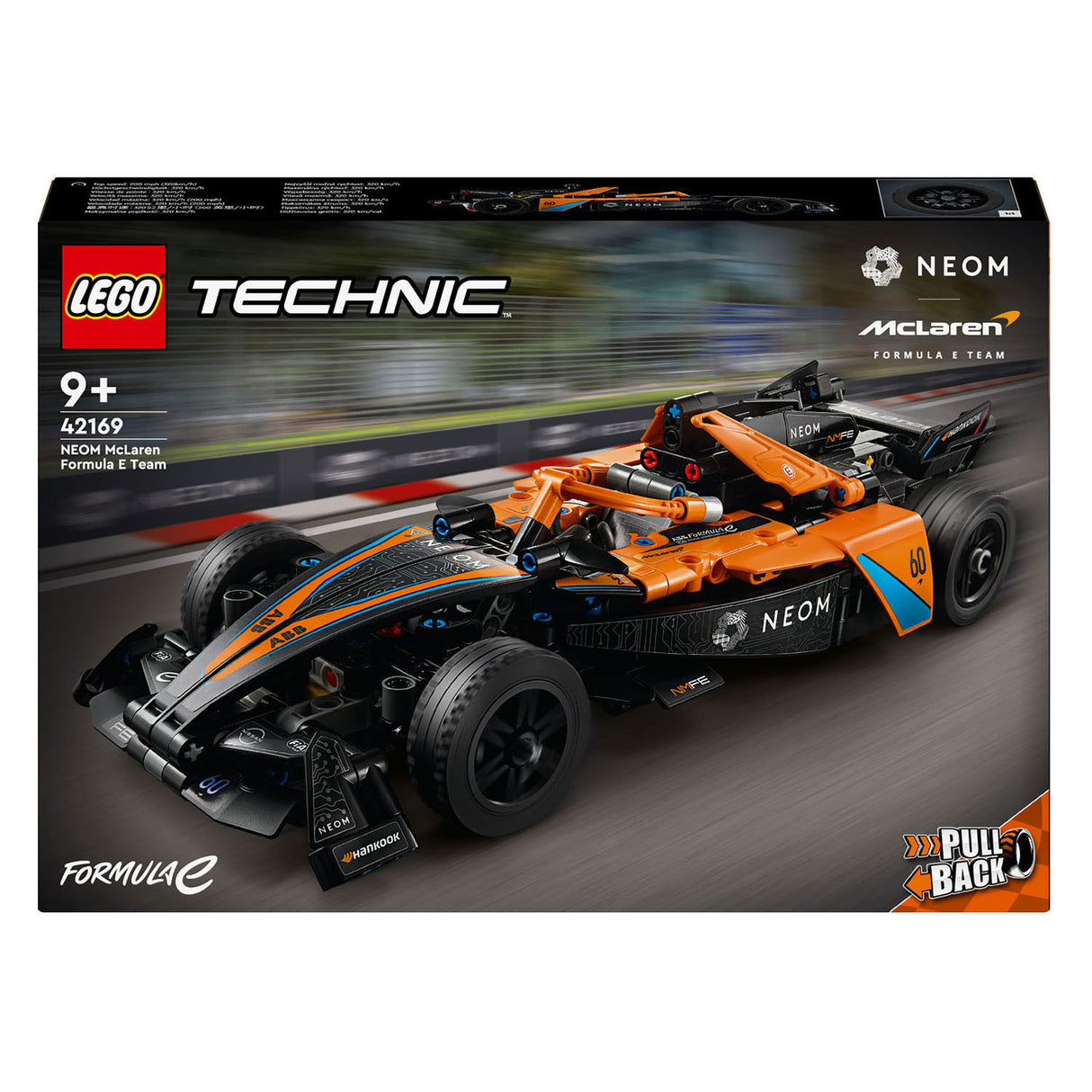 Lego Technic 42169 Neom McLaren Formule E Racing Car