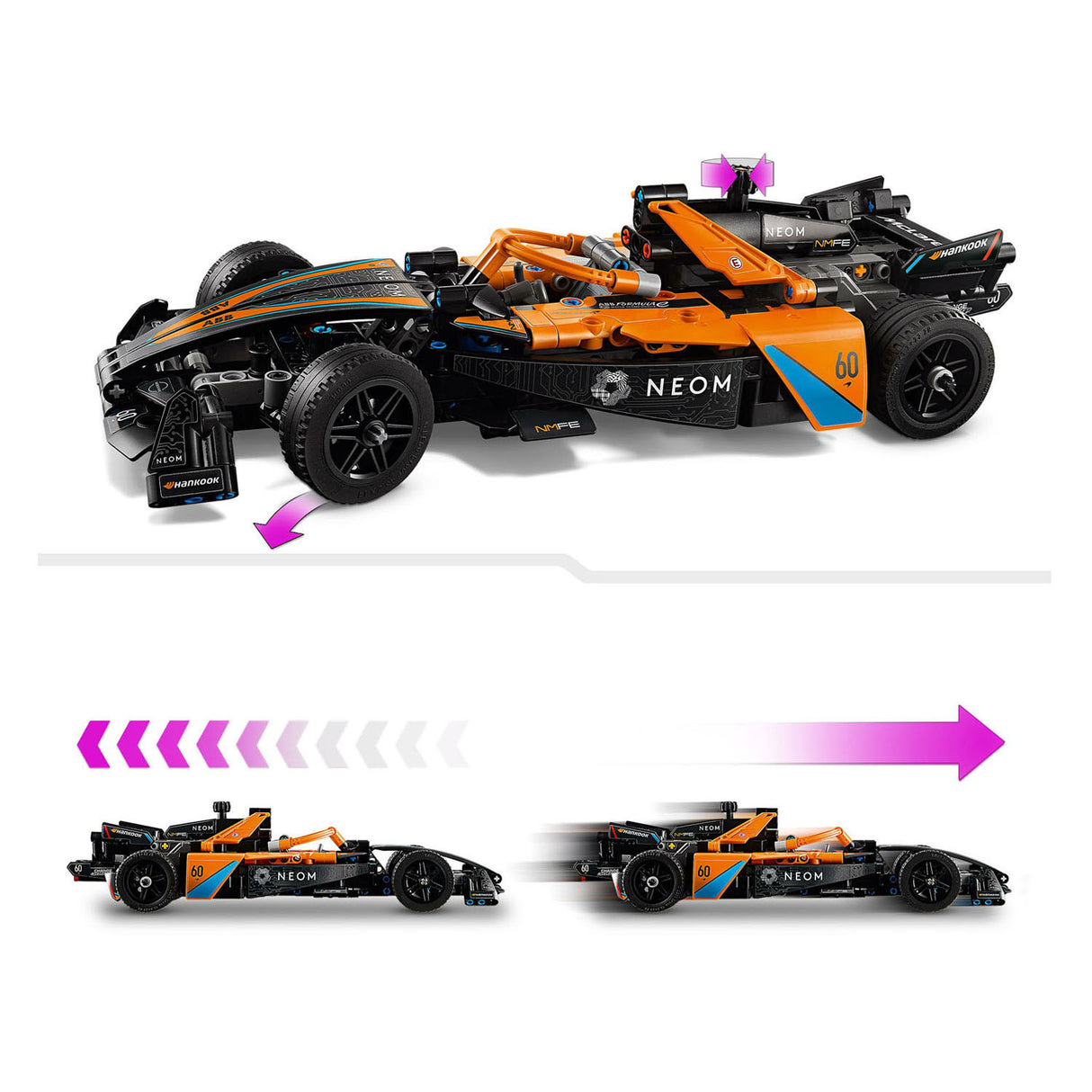 Lego Technic 42169 Neom McLaren Formule E Racing Car