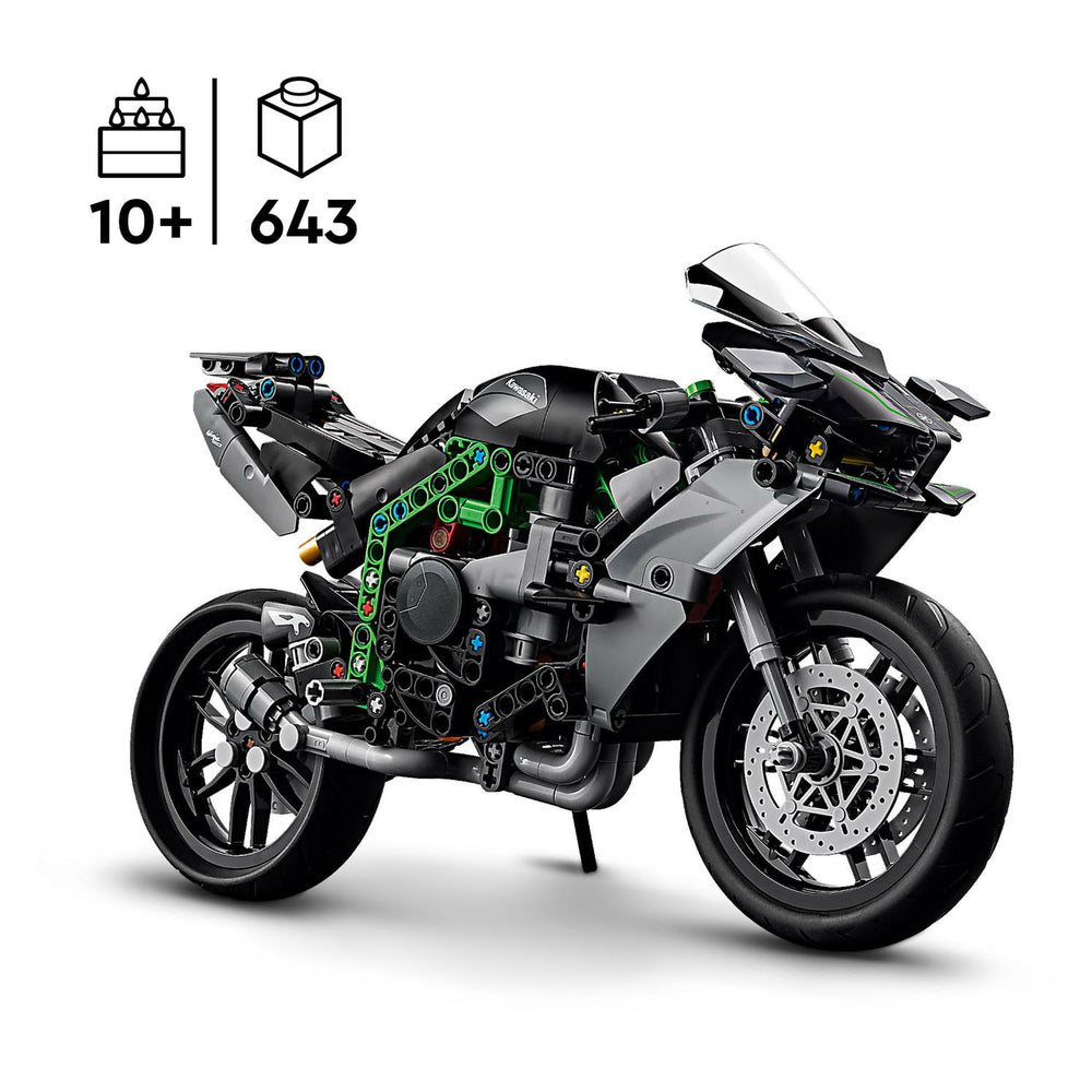Lego technic 42170 kawasaki ninja h2r motorcycle