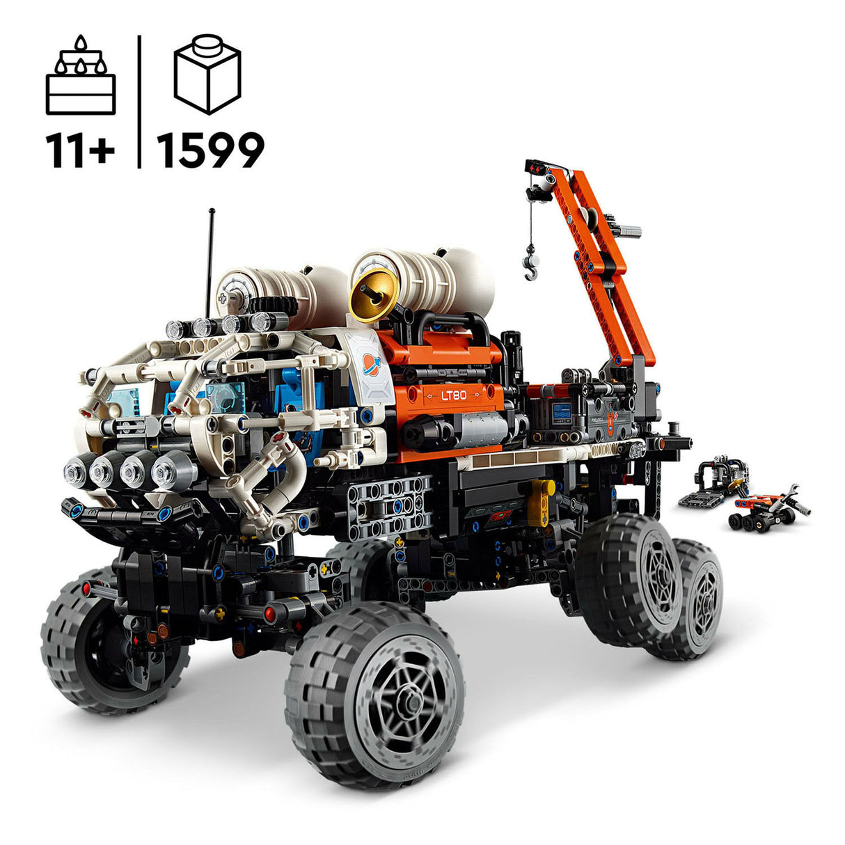 Lego Technic 42180 Reconnaissance Rover su Marte