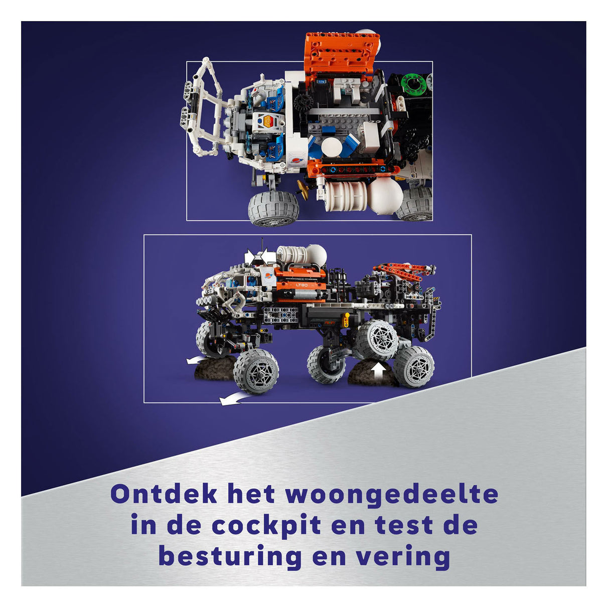 Lego Technic 42180 Reconnaissance Rover su Marte