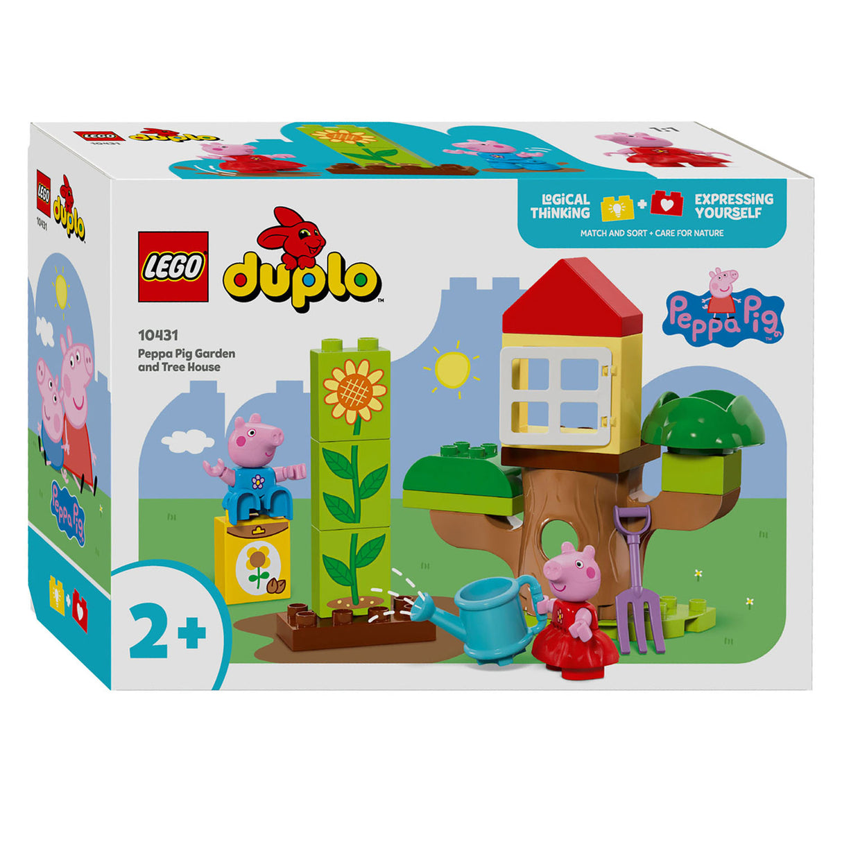 Lego duplo 10431 peppa big tuin en boomhut