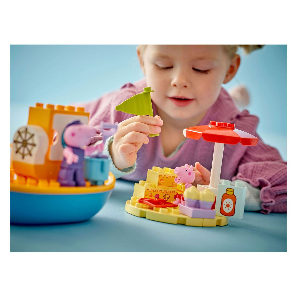 Lego duplo 10432 peppa big bootreis