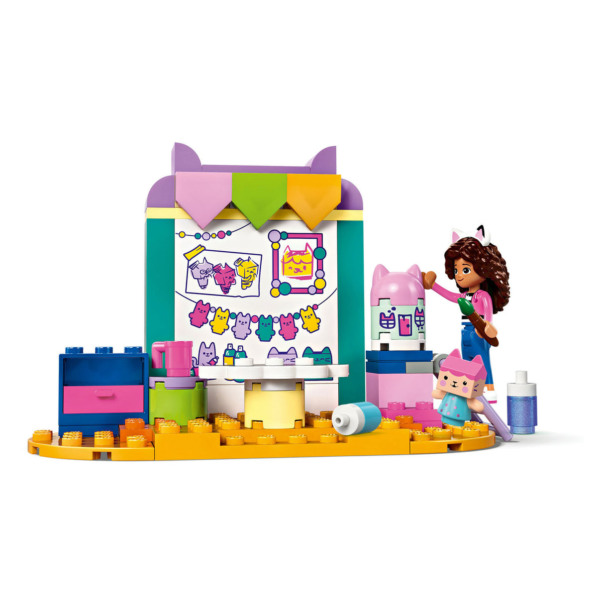 Lego Gabby's Dollhouse 10795 artigianato con baby kitty