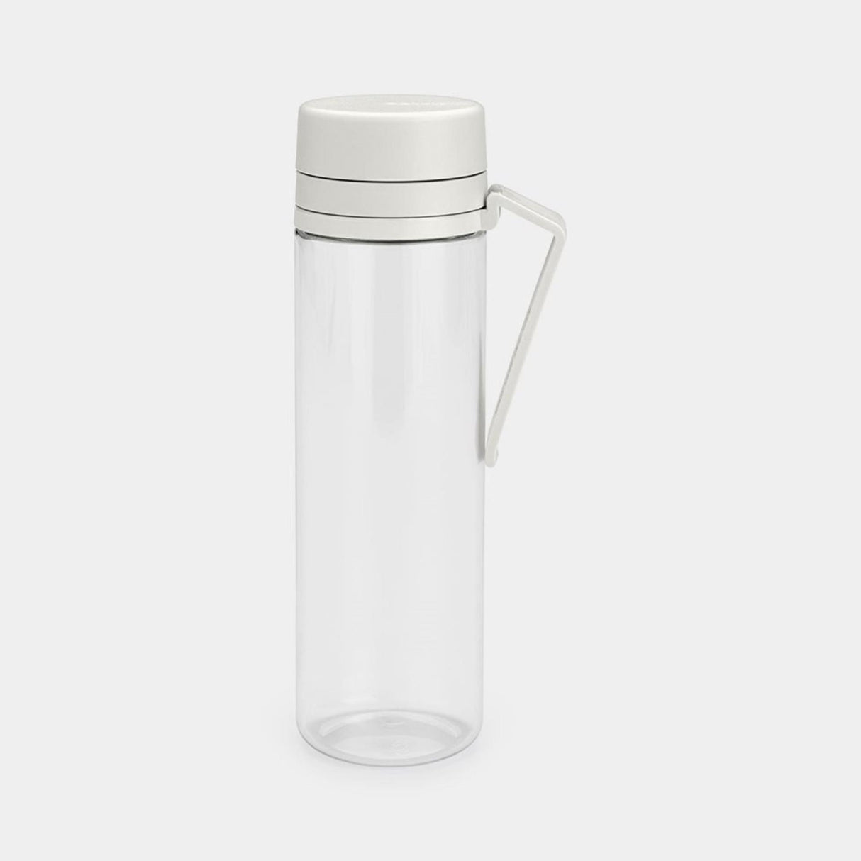 Brabantia water bottle make take 0.5l light gray