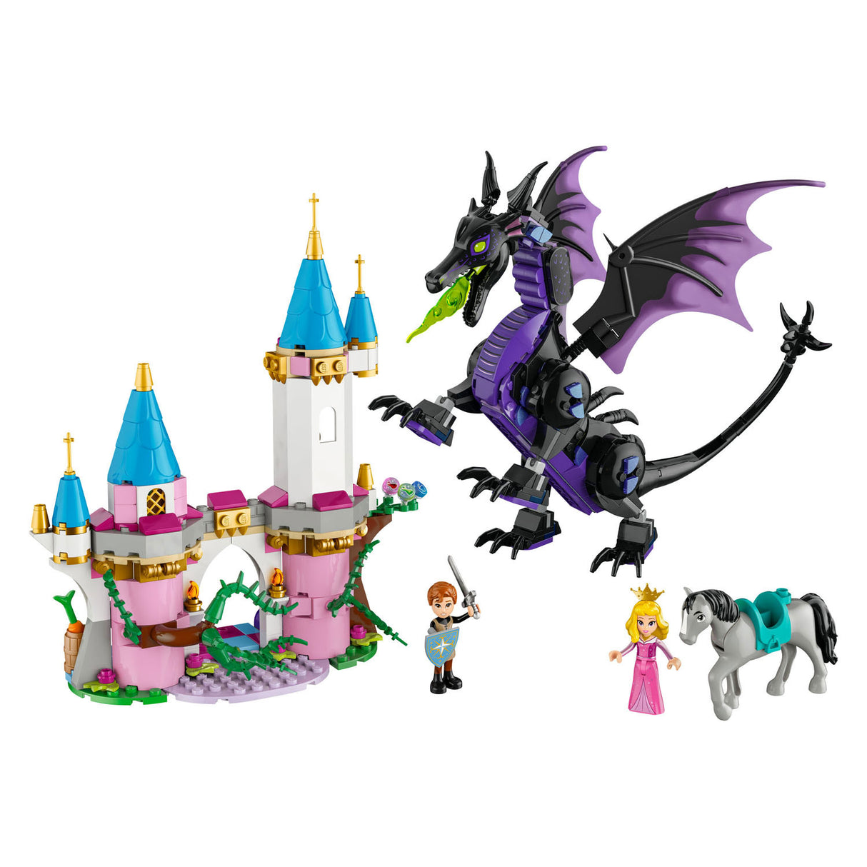 LEGO Disney Princess 43240 Maleficent in forma di drago