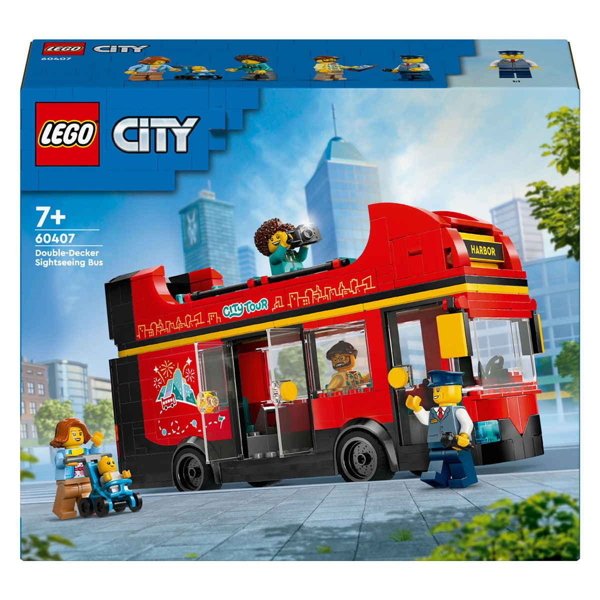 Lego City 60407 Touristen Red Double Hahn