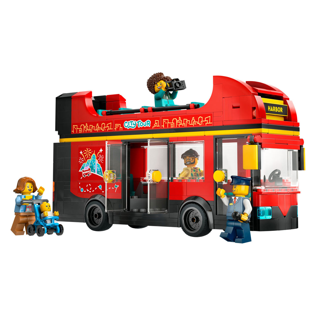 Lego City 60407 Touristen Red Double Hahn