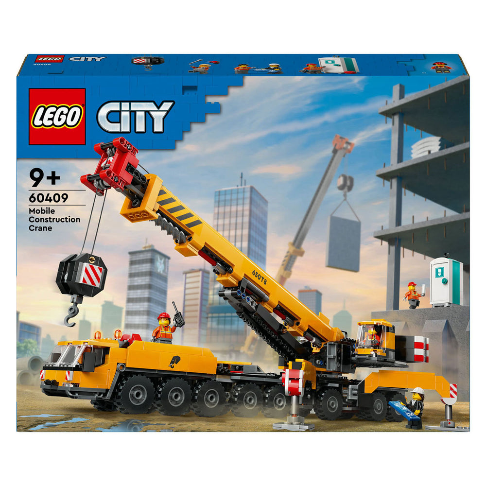 Lego City 60409 Yellow Mobile Construction Crane