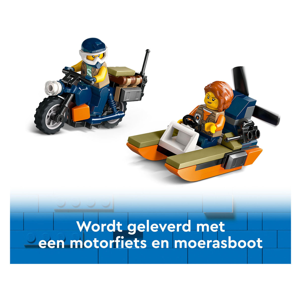 LEGO City 60437 Ricercatori della giungla: elicottero alla base