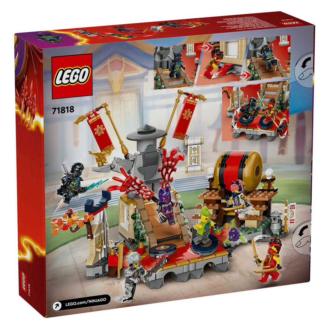 Lego Ninjago 71818 Torneo Fightenena