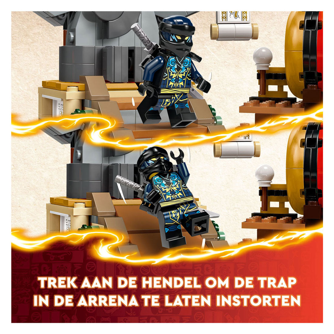 Lego Ninjago 71818 Torneo Fightenena