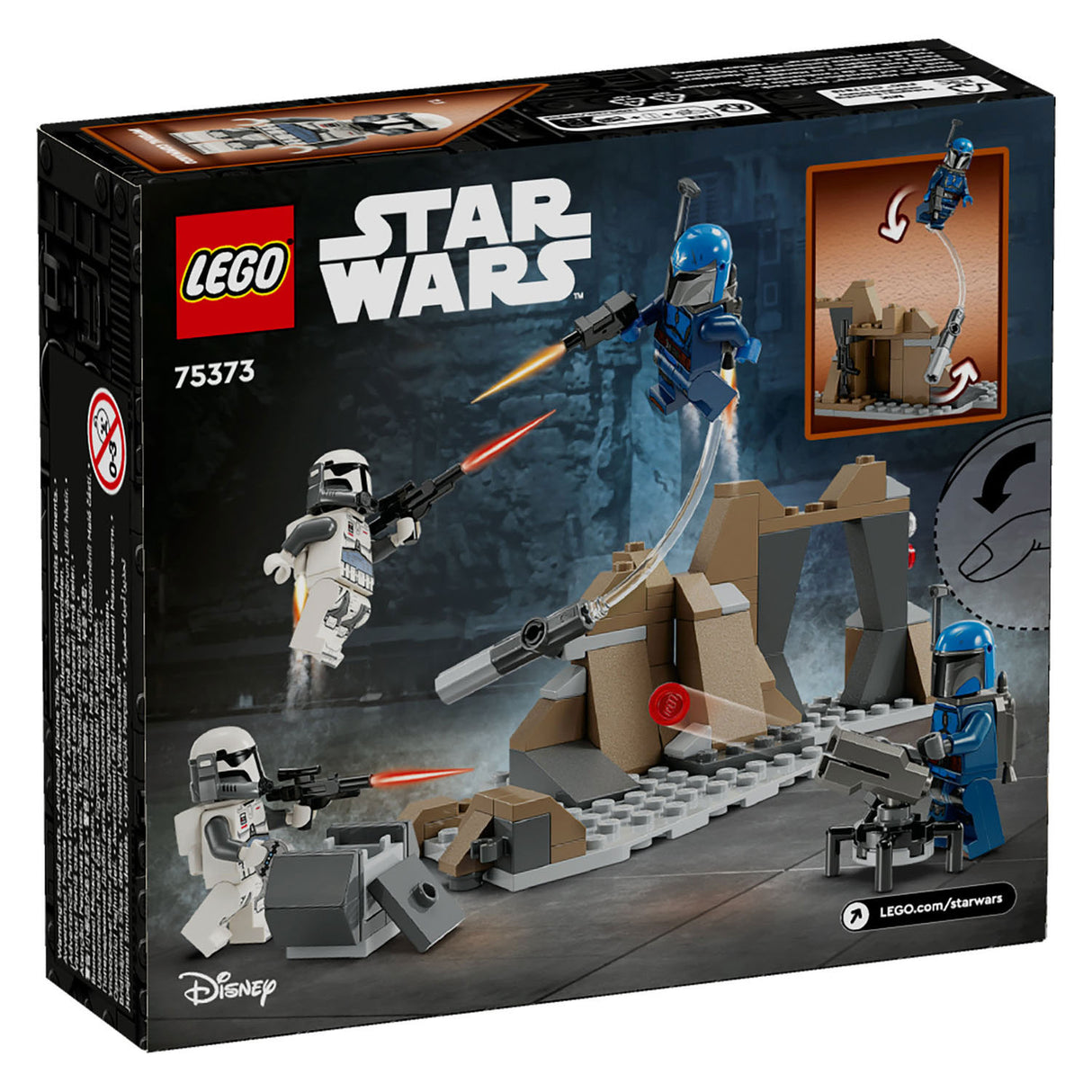 LEGO Star Wars 75373 Ambuscade sur Mandalore Battle Pack