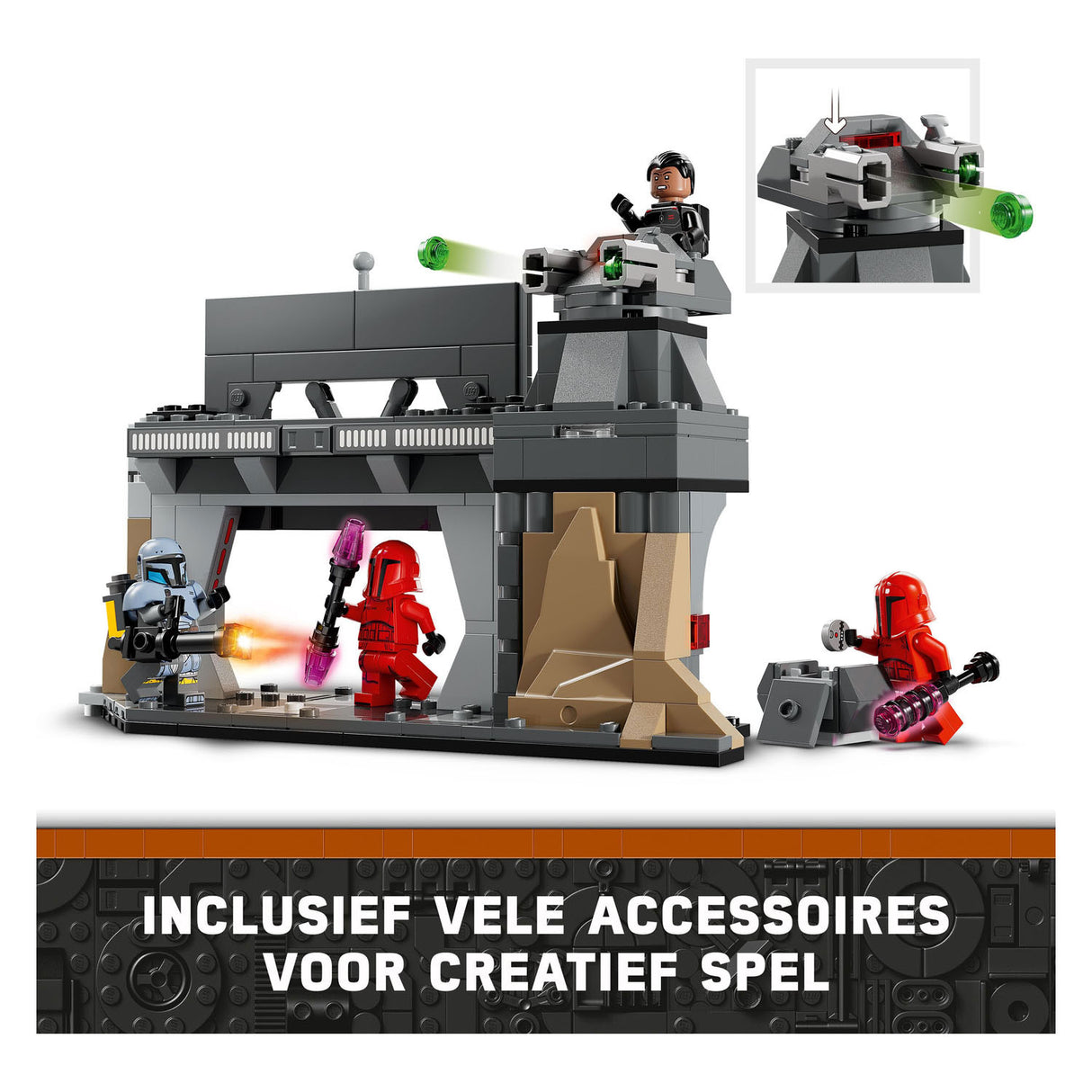 Lego Star Wars 75386 Paz Vizsla und Moff Gideon Duell