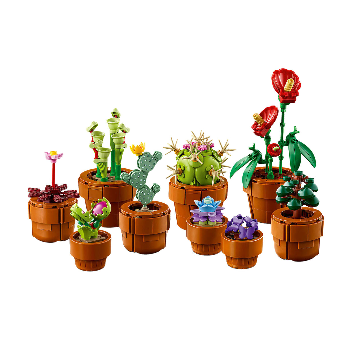 Iconos de lego 10329 mini plantas