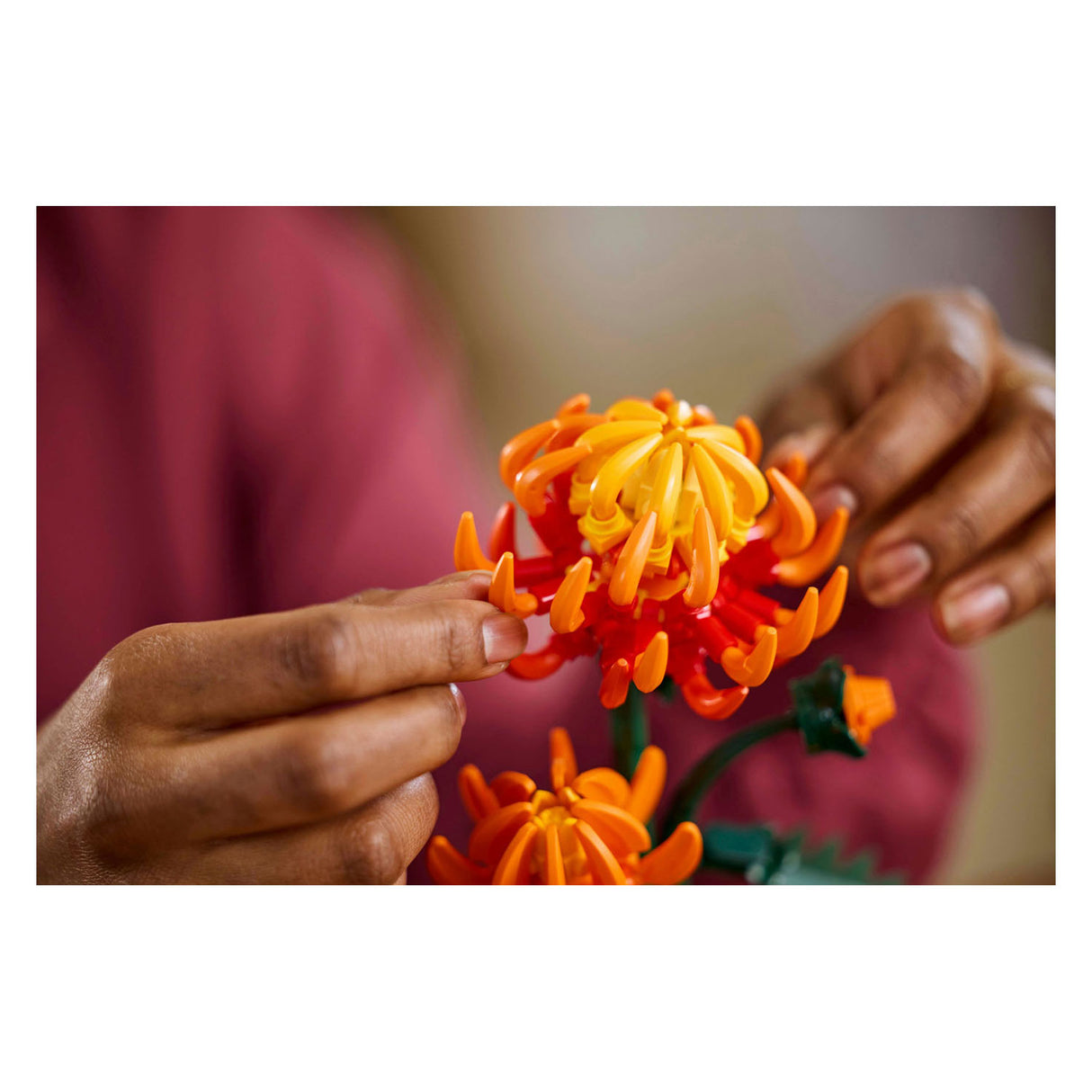 Lego 10368 icone crisantemo