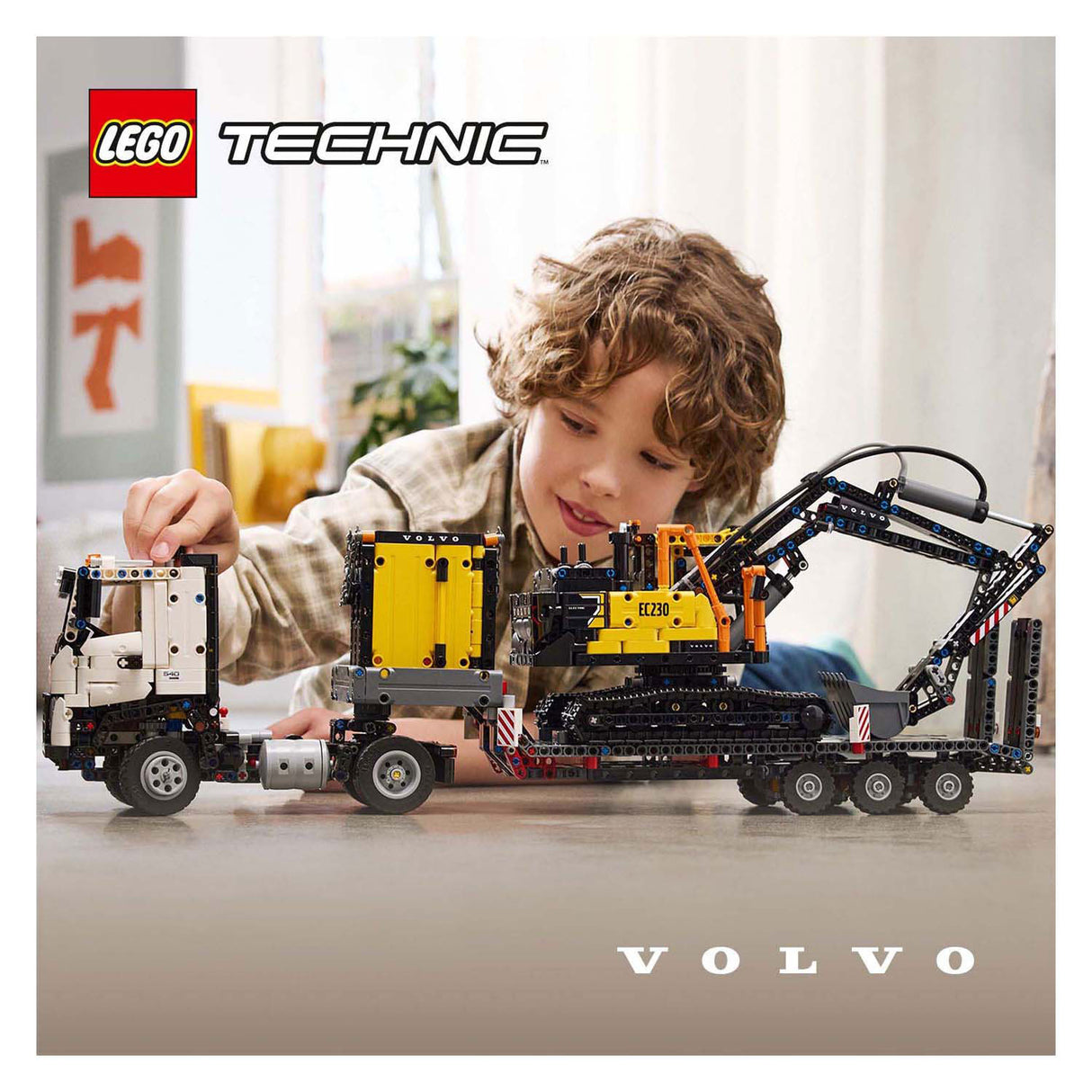 Lego Technic 42175 Volvo FMX Truck EC230 Escavatore Elettrico