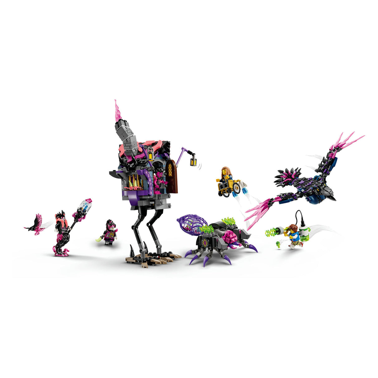 Lego dreamzzz 71478 il corvo di mezzanotte della strega degli inferi