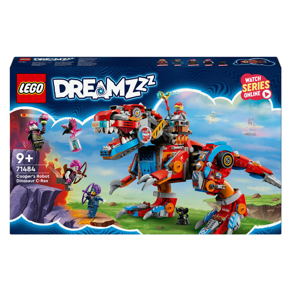 Lego dreamzzz 71484 coopers robot dinosaur c. rex