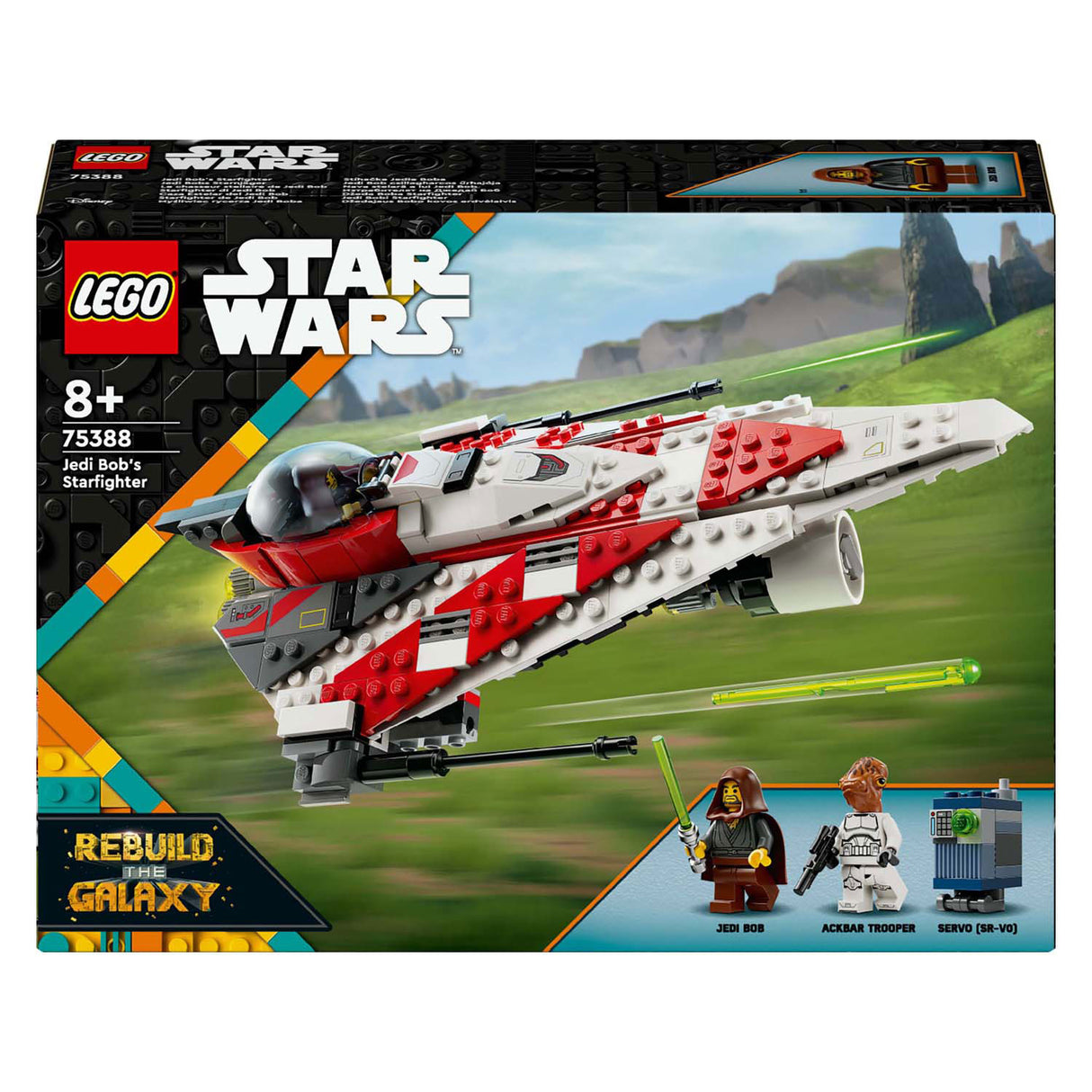 Lego Star Wars 75388 Le chasseur stellaire Jedi Bobs