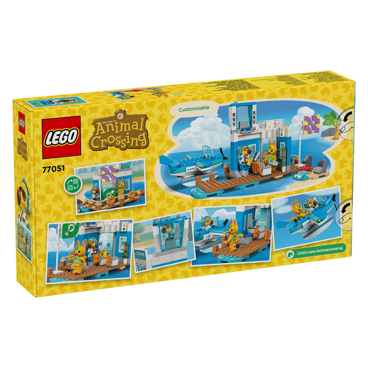 Lego Animal Crossing 77051 Vola con Dodo Airlines