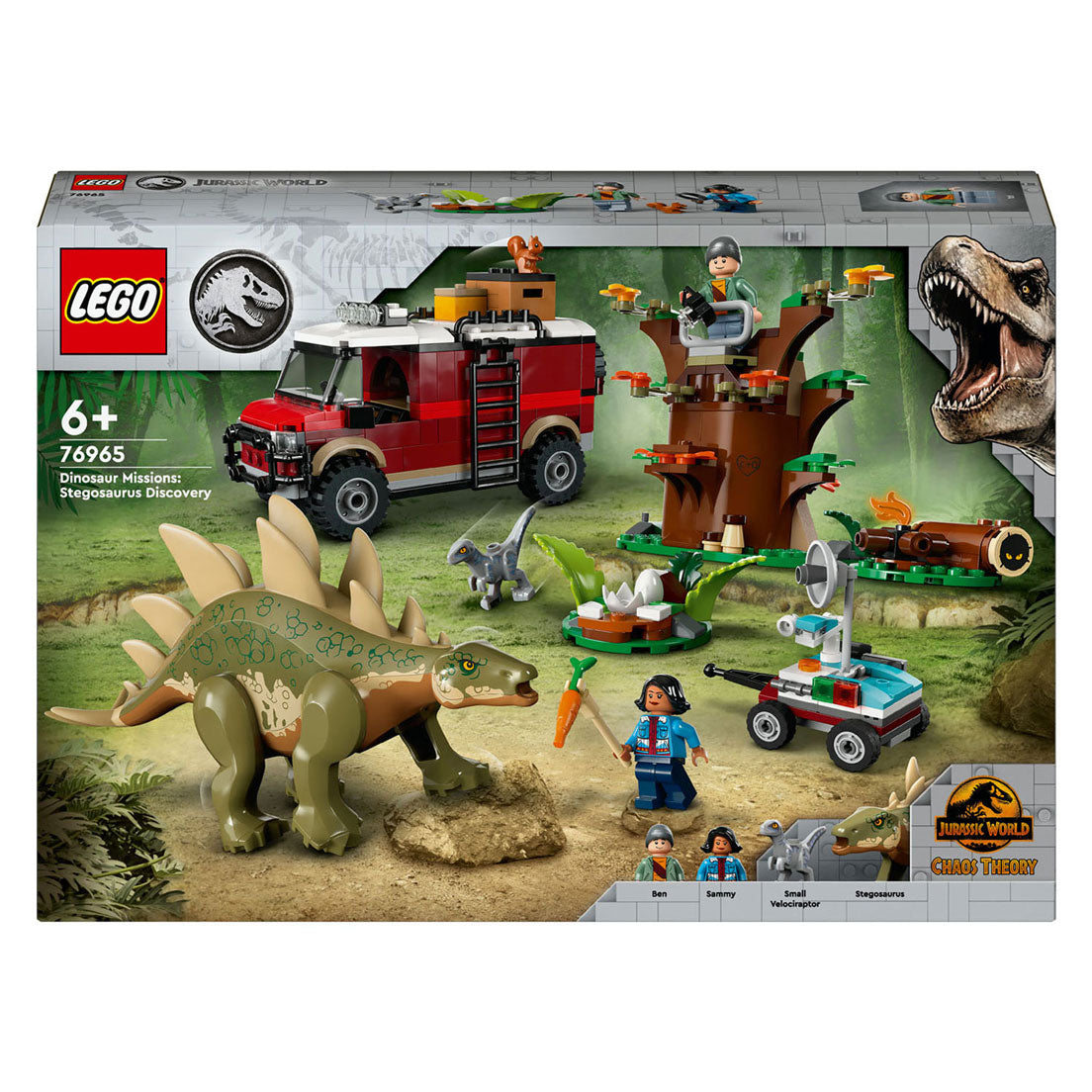 Lego Jurassic World 76965 Dinosaurier-Missionen: Entdeckung des Stegosaurus