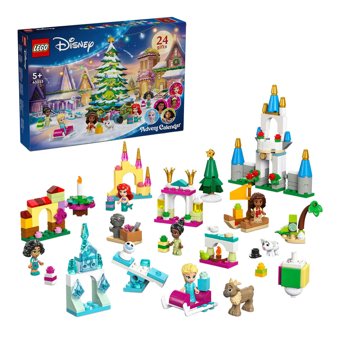 LEGO Disney Princess 43253 Kalendarz adwentowy na rok 2024