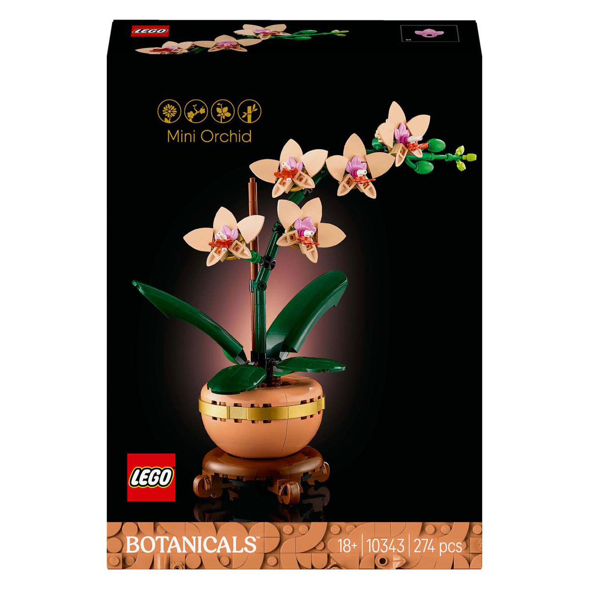 Miniiorchide LEGO 10343 Botanicals